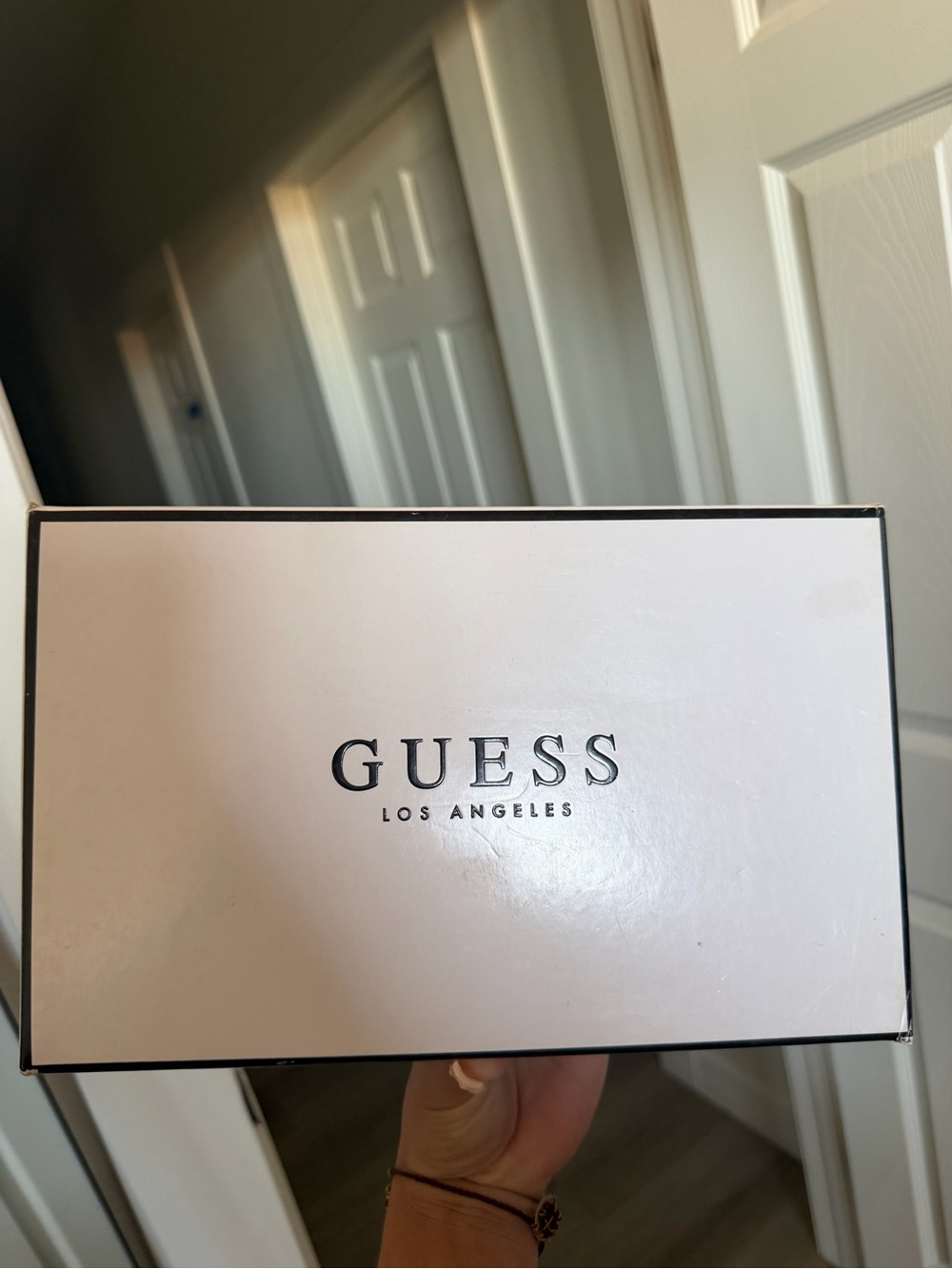 GUESS White Box with Black Logo and Trim